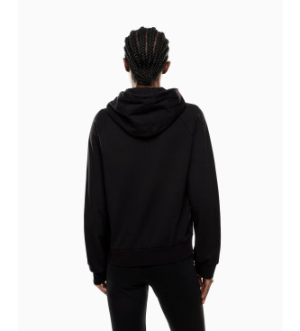 EA7 Core Lady hooded sweatshirt black