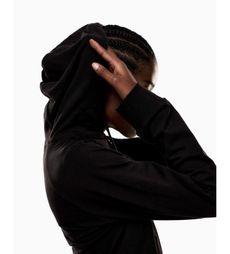 EA7 Core Lady hooded sweatshirt black