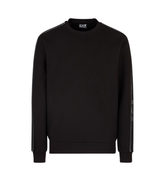 EA7 Sweatshirt col rond noir