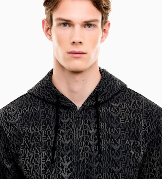 EA7 Sweat Enzo noir