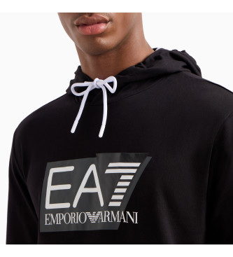 EA7 Sweatshirt Fleece preta