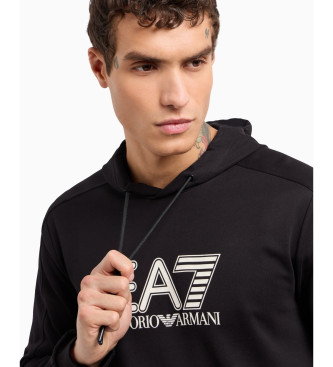 EA7 Sweatshirt Fleece svart