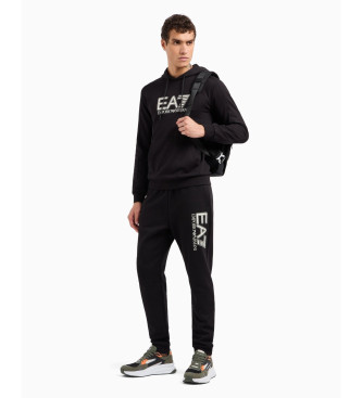 EA7 Sweatshirt Fleece preta