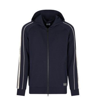 EA7 Mikina Fz navy