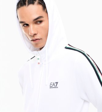EA7 Camisola Italian Spirit branca