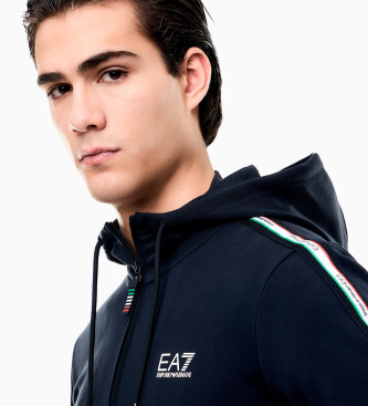 EA7 Pull Italian Spirit marine