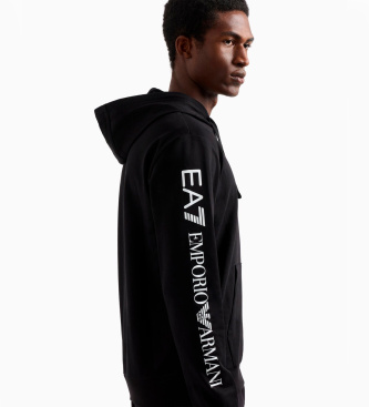 EA7 Logo Series Sweatshirt schwarz