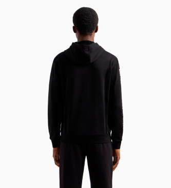 EA7 Logo Series Sweatshirt schwarz