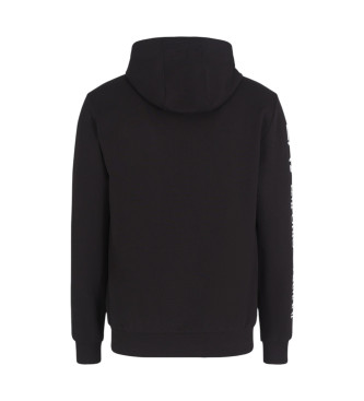 EA7 Felpa Logo Series nera