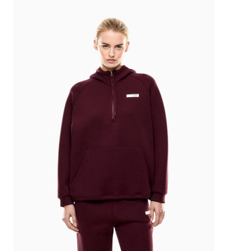 EA7 Dynamic Athlete Sweatshirt maroon
