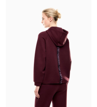 EA7 Dynamic Athlete Sweatshirt maroon