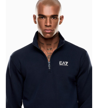 EA7 Camisola de malha em azul-marinho Core Identity