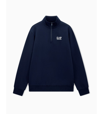 EA7 Camisola de malha em azul-marinho Core Identity