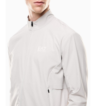 EA7 Dynamic Athlete cardigan sweatshirt i Ventus7 tekniskt tyg gr  