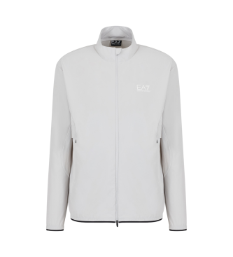 EA7 Dynamic Athlete cardigan sweatshirt i Ventus7 tekniskt tyg gr  