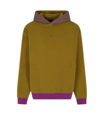 EA7 Sudadera Train 7.0 reversible marrn