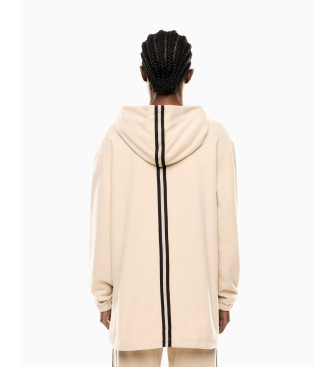 EA7 Sportief 4Ever beige sweatshirt