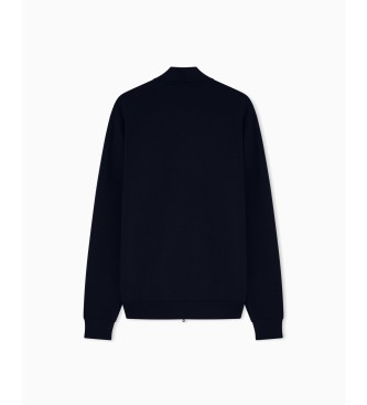 EA7 Train Premium Shield Sweatshirt navy