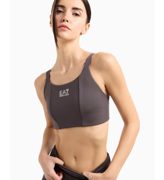 EA7 Soutien-gorge de sport en tissu technique Dynamic Athlete Ventus7 marron