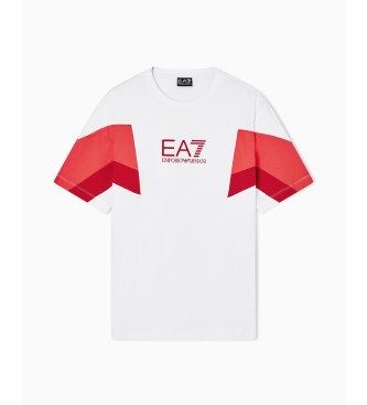 EA7 T-shirt Summer Block hvid