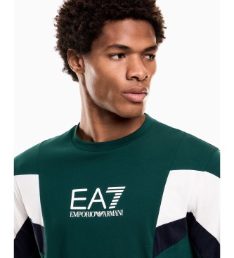 EA7 Summer Block T-shirt green