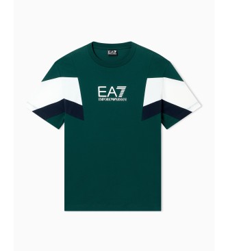 EA7 Summer Block T-shirt green