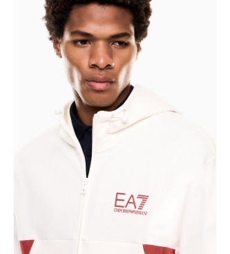 EA7 Set estivo bianco a blocchi