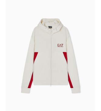 EA7 Set estivo bianco a blocchi