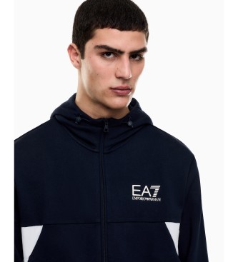 EA7 Dres Summer Block granatowy