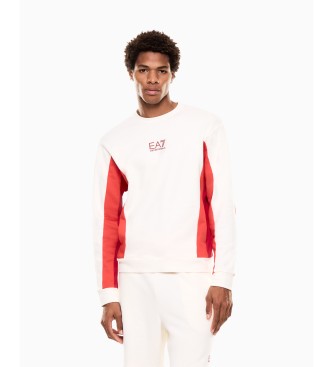 EA7 Sudadera Summer Block hvid