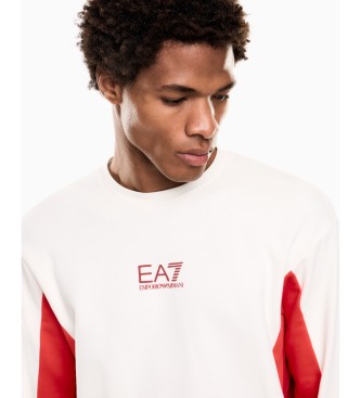 EA7 Sudadera Summer Block hvid
