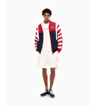 EA7 Sudadera Summer Block hvid