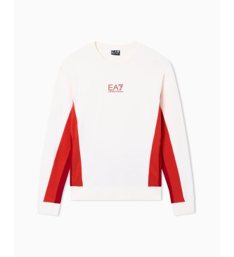 EA7 Sudadera Summer Block hvid