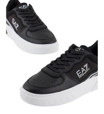 EA7 Summer Court Sneakers zwart