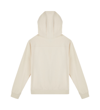 EA7 Sweat-shirt beige avec logo