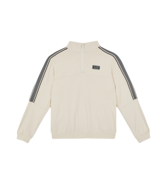 EA7 Sudadera regular fit beige