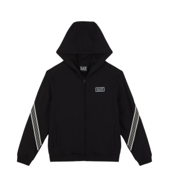 EA7 Sweat  capuche noir