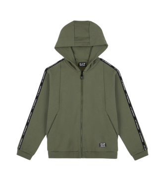 EA7 Regular fit hoodie green