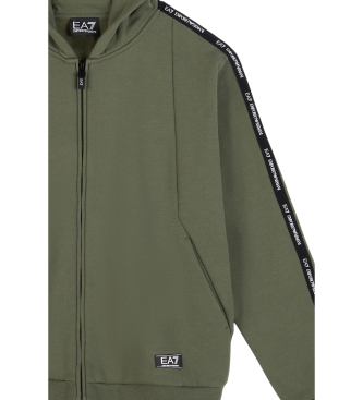 EA7 Regular fit hoodie green