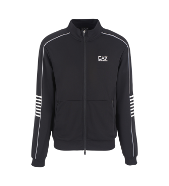 EA7 Regular fit sweatshirt svart