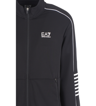 EA7 Regular fit sweatshirt svart