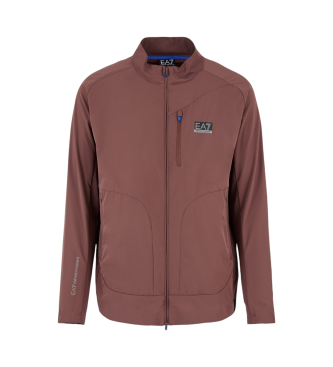 EA7 Brown regular fit sweatshirt