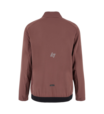 EA7 Braunes Sweatshirt mit normaler Passform