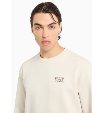 EA7 Sweatshirt avec logo imprim gris