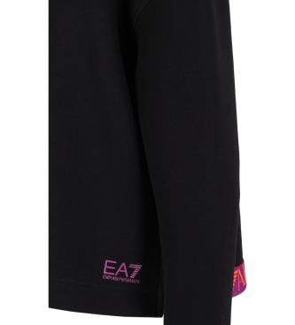 EA7 Sweater Klassiek zwart