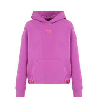 EA7 Sweatshirt Logo Serie Mix rosa