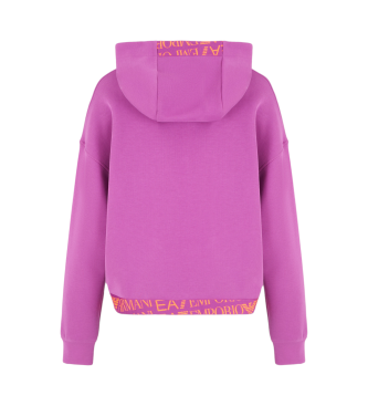 EA7 Sweatshirt Logo Serie Mix roze