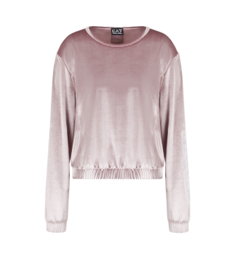 EA7 Sweater Klin roze