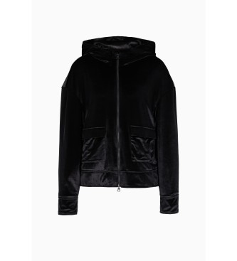 EA7 Sudadera Fur negro