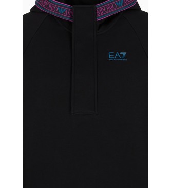 EA7 Sweatshirt Natural Ventus7 preto